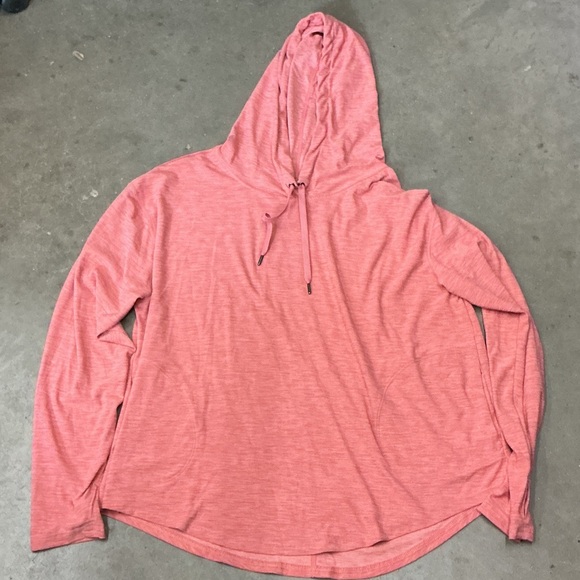 Old Navy Tops - Old Navy Coral Hoodie Sweatshirt